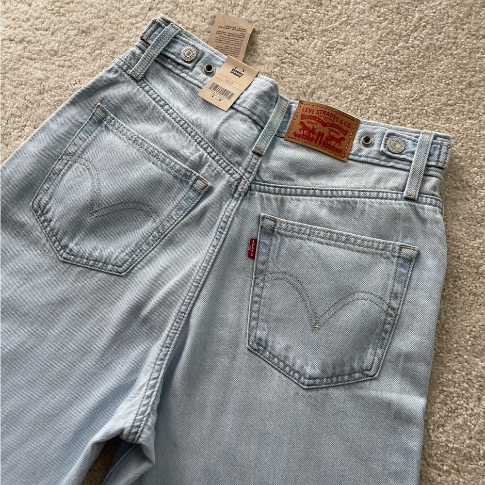 NWT Levi's Cinch Baggy High Rise Women's Jeans Size 26/31 - Picture 6 of 14